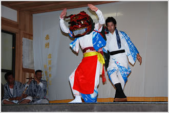獅子舞 雌獅子